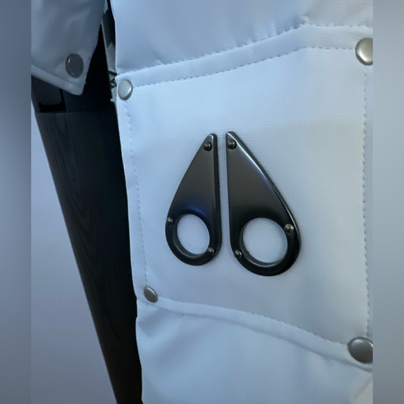 White Moose Knuckles Bomber Jacket - Picture 3 of 8